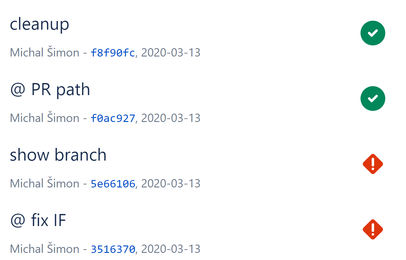 Codeac Bitbucket Commits